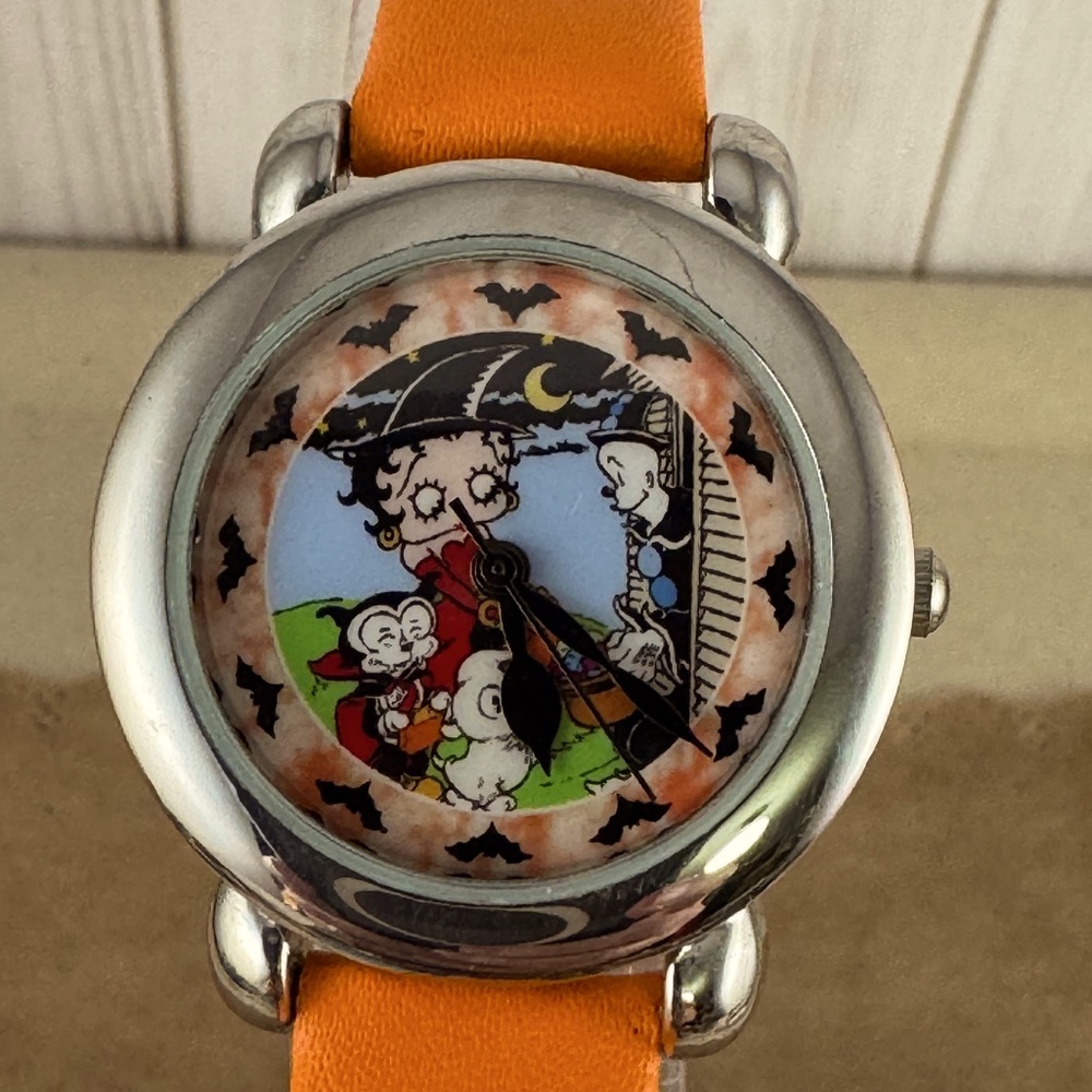 Vintage Halloween Time with Betty Boop Its a Glamorous Betty Boop watch